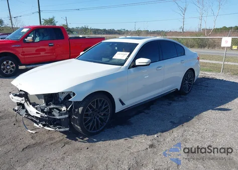 2018 BMW 540I z USA, uszkodzony, nr VIN WBAJE5C52JWA92513